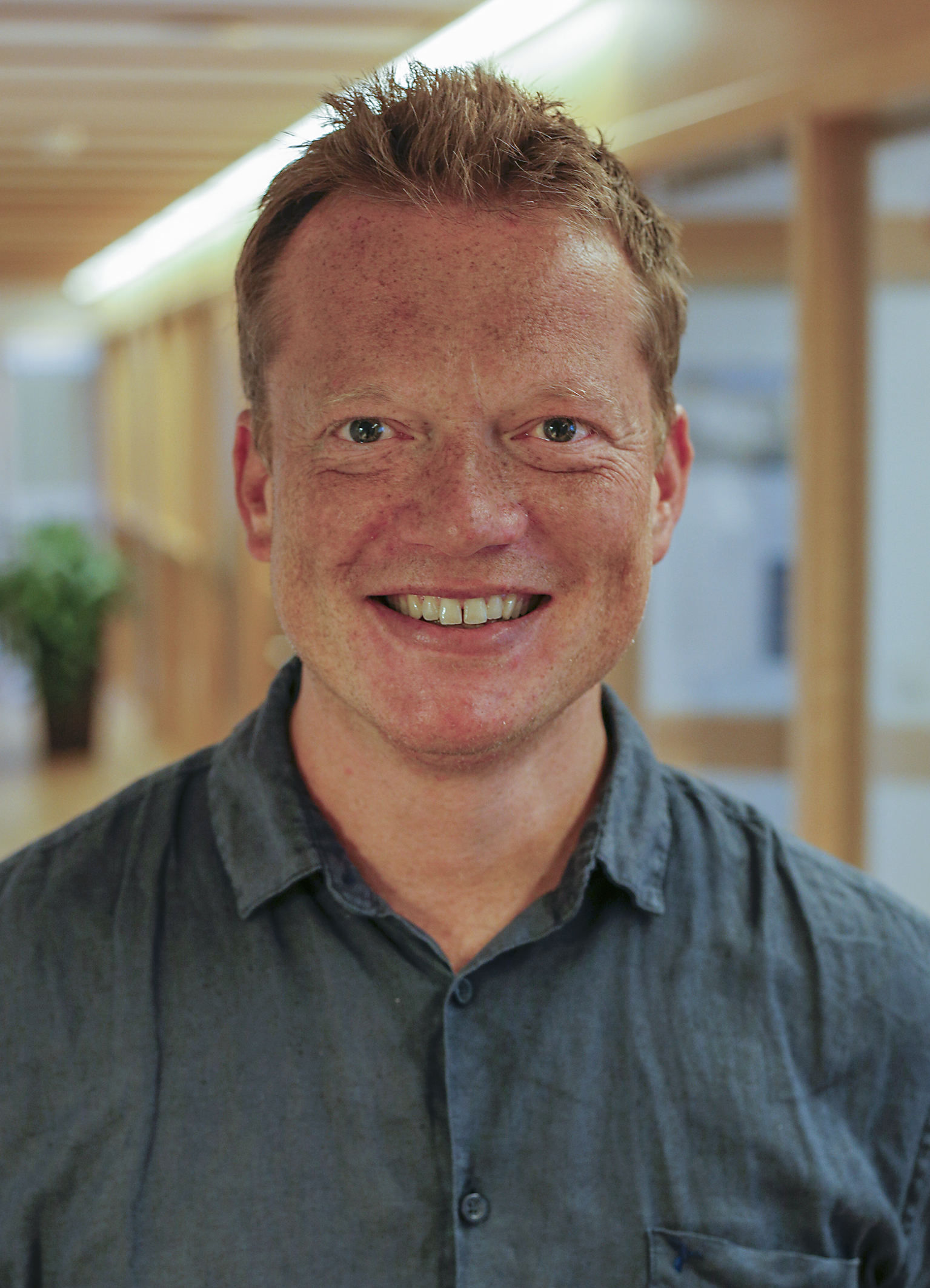 Portrait of smiling man