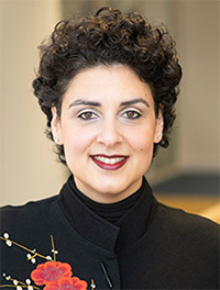 Portrait of smiling woman