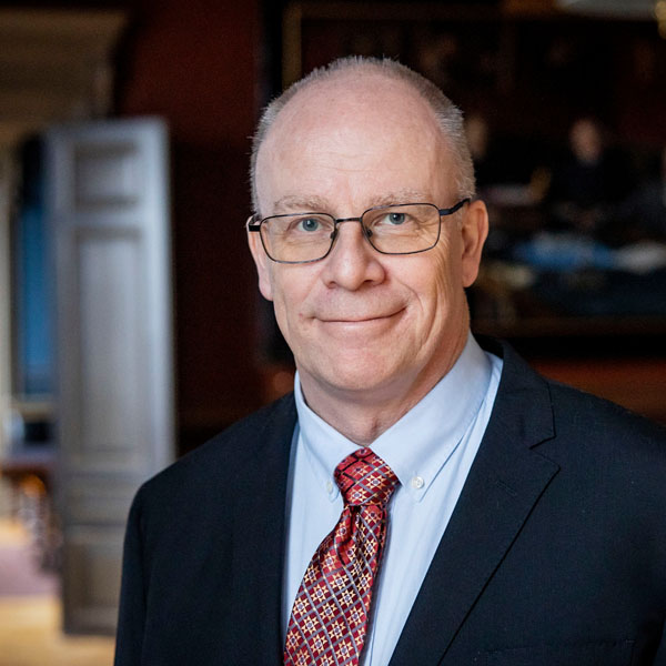 Portrait of smiling man