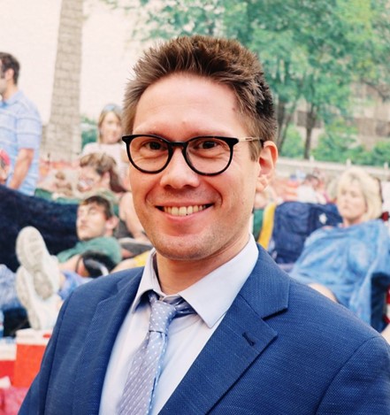 Portrait of smiling man