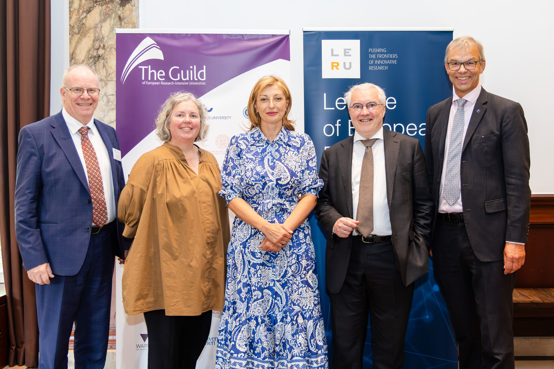 Anders Hagfeldt, Linda Doyle, Ekaterina Zaharieva, Kurt Deketelaere and Jan Palmowski
