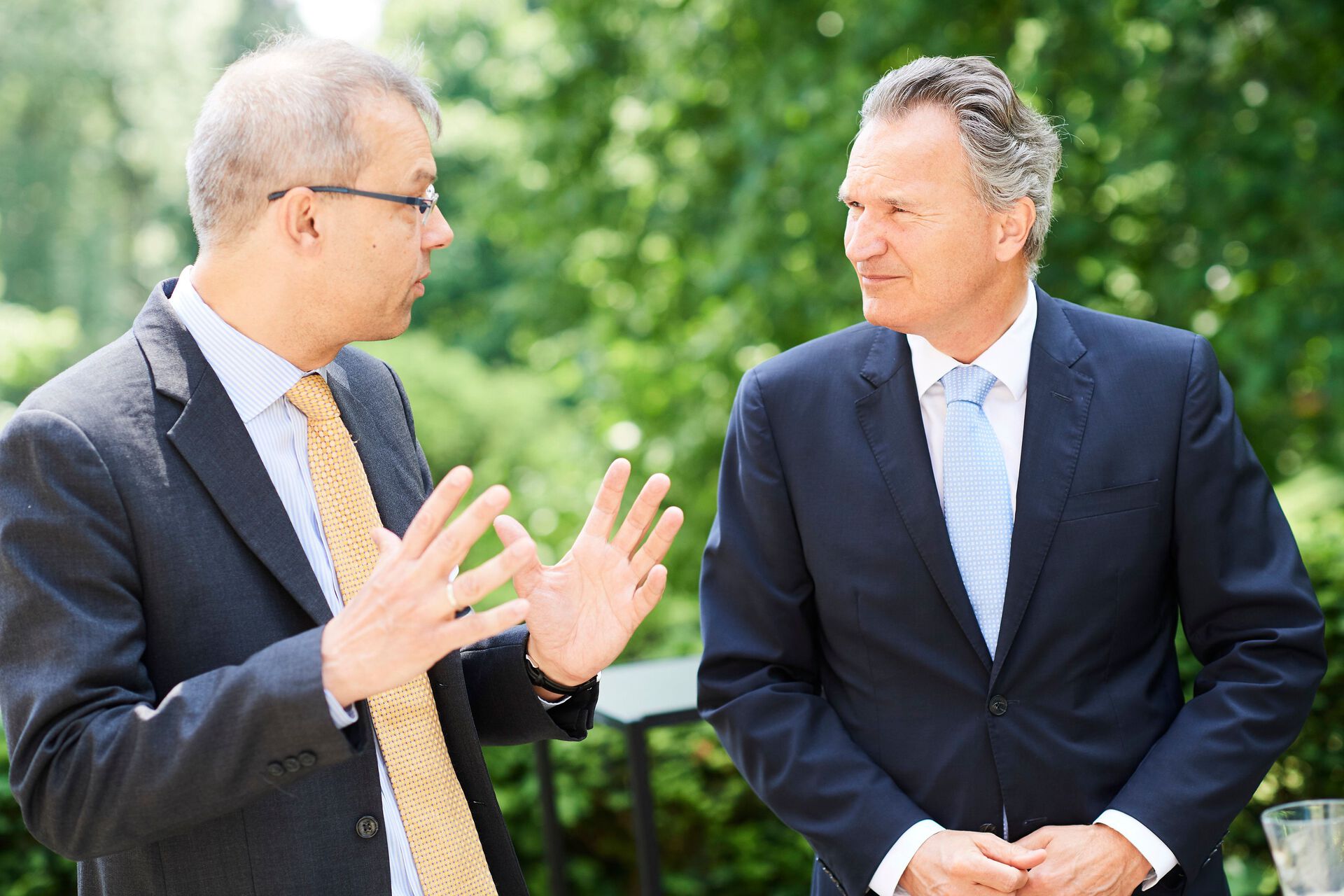 Jan Palmowski (Secretary-General of The Guild) and Robert-Jan Smits (Director-General for Research and Innovation) /Photographed by F. de Ribaucourt